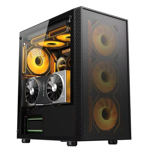 AZTECH 600w SKYLINE AZT04 RGB Gaming Mid-Tower Pc Kasası