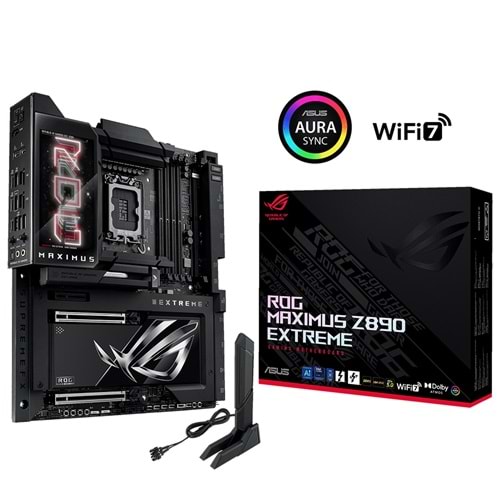 ASUS ROG MAXIMUS Z890 EXTREME WIFI7 DDR5 HDMI THUNDERBOLT 5 PCIE 5.0 1851p ATX