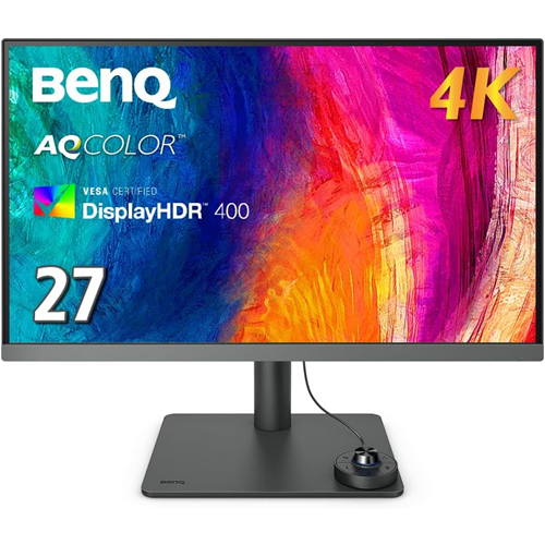 BenQ 27'' IPS DesignVue PD2706U 5MS 60HZ HDMI-DP TYPEC Pivot Profesyonel Fotoğrafçı ve Tasarımcı Monitörü 3840X2160