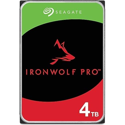 SEAGATE 4TB IRONWOLF PRO ST4000NT001 7200 RPM 256MB SATA-3 NAS Diski