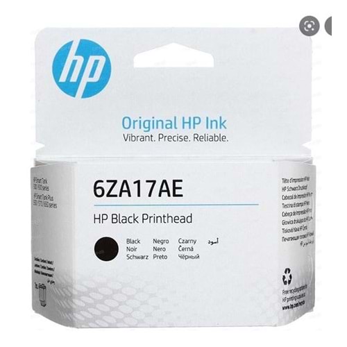 HP Smart Tank Siyah Orijinal Baskı Kafası - 6ZA17AE