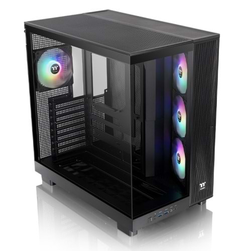 THERMALTAKE VIEW 380 CA-11E-00M1WN-00 4-ARGB Fanlı Gaming Mid-Tower PC Kasası