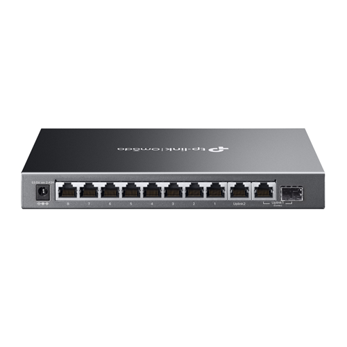 TP-LINK 8port PoE 63w 1-SFP 2-Uplink Gigabit Yönetilebilir Switch OMADA ES210GP