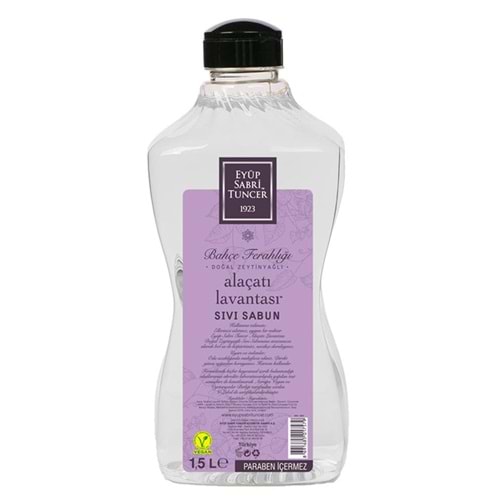Eyüp Sabri Tuncer 1,5lt Alaçatı Lavantası Sıvı Sabun Doğal Zeytinyağlı