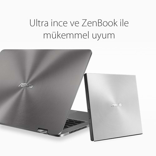 ASUS ZenDrive SDRW-08U5S-U Gümüş Taşınabilir Harici DVD Yazıcı