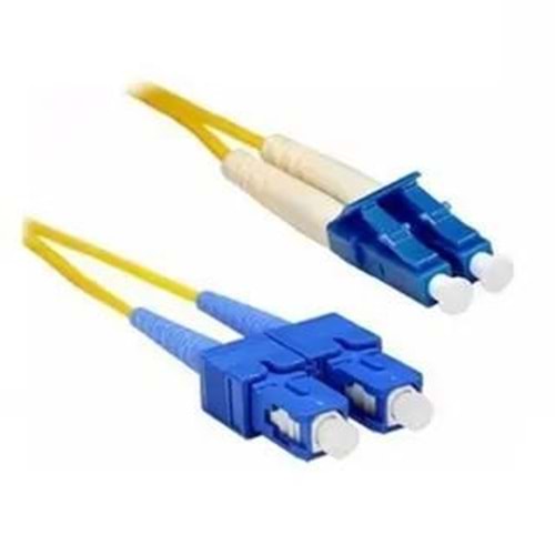 BIFO 10metre MM LC-LC 50/125µ LSZH Duplex OM3 Fiber Optik Patch Kablo