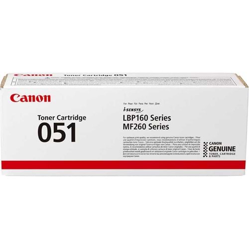 Canon CRG-051 Black Siyah Lazer Toner 