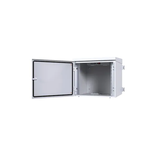 AGER 12U 600x600mm IP66 / IP55 Çift Çıdarlı Dış Ortam Duvar Tipi Kabinet AG-OBD12U6060B2 (Ön Metal Kapak)
