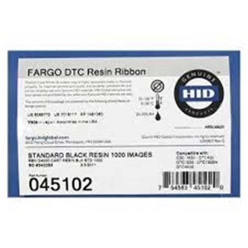 Fargo 045102 DTC1000 Siyah Ribon 