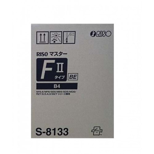 Riso S-8133E S-6976E S-7610 S-4249 B4 Orjinal Master F type 33E ez-230-231 rz-230-231