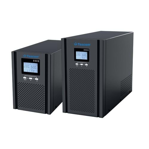 TESCOM NEOLINE 1000 1KVA 1F-1F 2x12V 7AH 