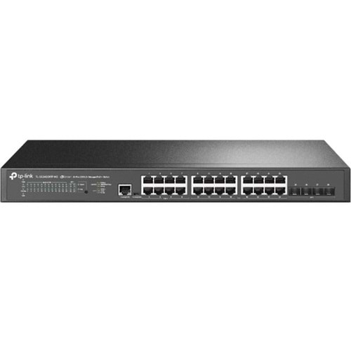 TP-LINK 24port 16port PoE 500w 4-SFP 10GbE / 2.5GbE Yönetilebilir Switch