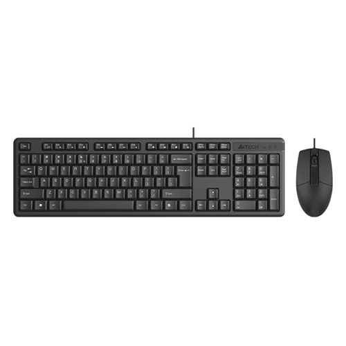 A4 TECH KR-3330S USB Q Trk Siyah Klavye - Mouse Set