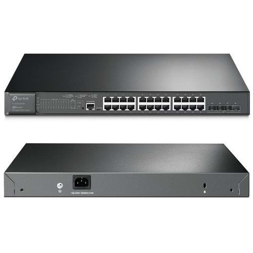 TP-LINK OMADA 24port 384w PoE+ 4xSFP GIGABIT Yönetilebilir Switch TL-SG3428MP