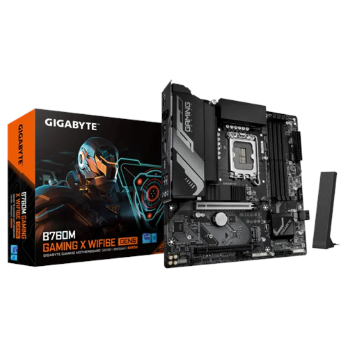 GIGABYTE B760M GAMING X WIFI6E GEN5 DDR5 HDMI-DP PCIE 4.0 1700p mATX