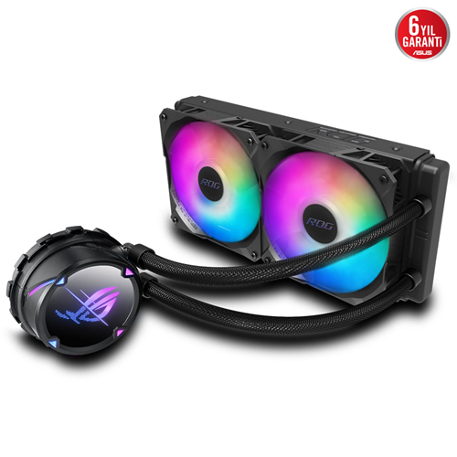 ASUS 240mm ROG STRIX LC II 240 ARGB AM4-1700p Sıvı Soğutmalı İşlemci Fanı