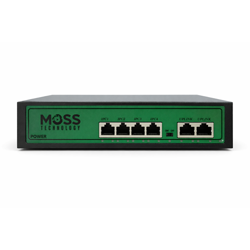 YLD 4port +2 UPLINK FULL PoE 10/100 Yönetilemez Switch MSS-0410P
