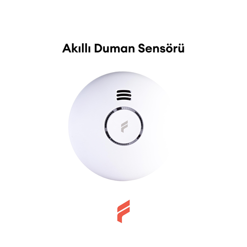 FONRI Wıfı Kablosuz Akıllı Duman Sensörü
