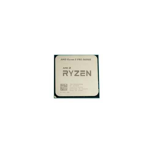 AMD Ryzen 5 PRO 5650GE 16MB 6çekirdekli O/B UHD AM5 35w Kutusuz+Fansız