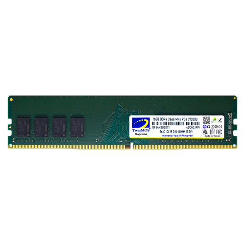TWINMOS 16GB DDR4 2666MHZ PC RAM MDD416GB2666DWO