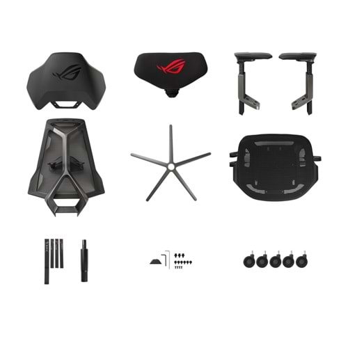 ASUS SL400 ROG Destrier Ergo Hibrit Oyuncu Koltuğu / 90GC0120-MSG010