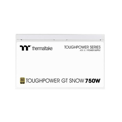 THERMALTAKE 750W 80+ GOLD TOUGHPOWER GF1 PS-TPT-0750FNFAGE-W Tam Modüler Power Supply Beyaz