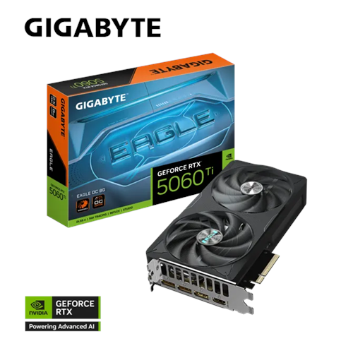 GIGABYTE 8GB RTX5060TI EAGLE OC GV-N506TEAGLE OC-8GD GDDR7 128bit HDMI-DP PCIE 5.0