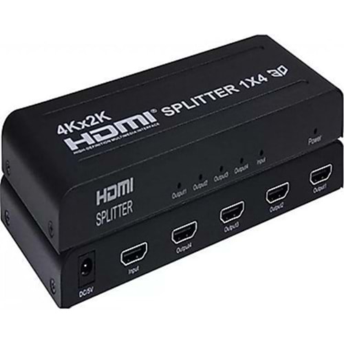 NVC 4port NVC-HDSQP4K4 HDMI Splitter 4K