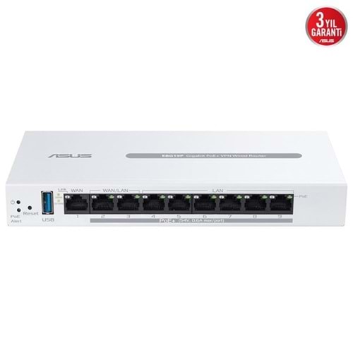 ASUS 8port Expertwıfı EBG19P Gigabit Vpn Router