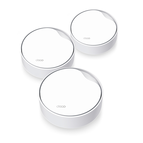TP-LINK Deco X50-PoE Wıfı6 AX3000 Mesh Router 3lü Set