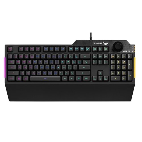 ASUS TUF GAMING K1 Kablolu USB Q Trk Siyah Gaming Klavye