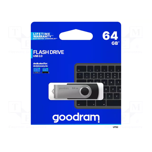 GOODRAM 64GB UTS2 UTS2-0640K0R11 Usb 2.0 Bellek