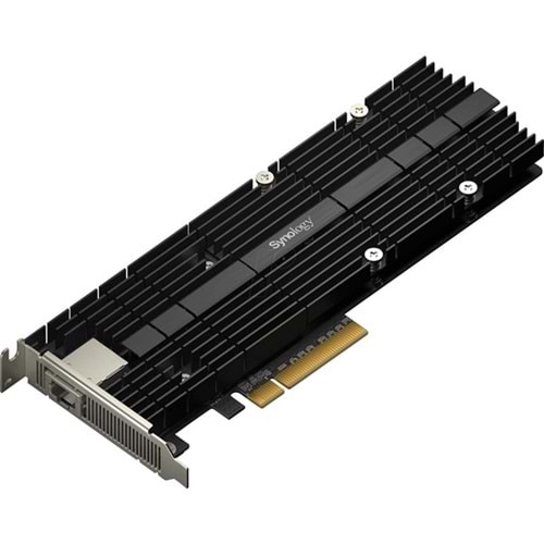 SYNOLOGY E10M20-T1 2port M2 Nvme - 1port 10GbE Nas Sunucu Ethernet PCIe Kart