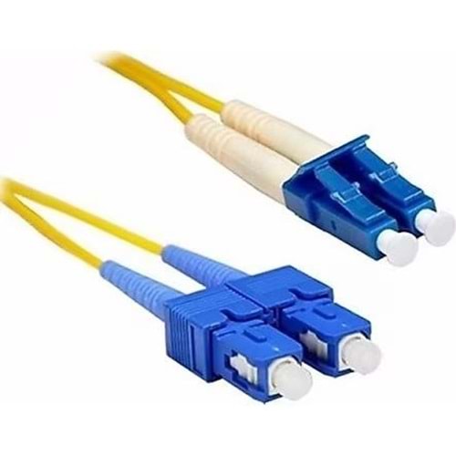 BIFO 10metre SM LC-LC 9/125µ LSZH Duplex Fiber Optik Patch Kablo
