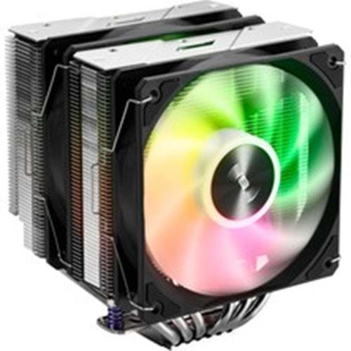 FSP MP7 Hava Soğutmalı AM5-1851p Dual İşlemci Fanı Siyah