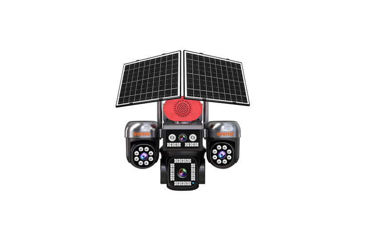 AVENIR 12MP PT Speed Dome AV-S446 4-kameralı 4G Solar Kamera