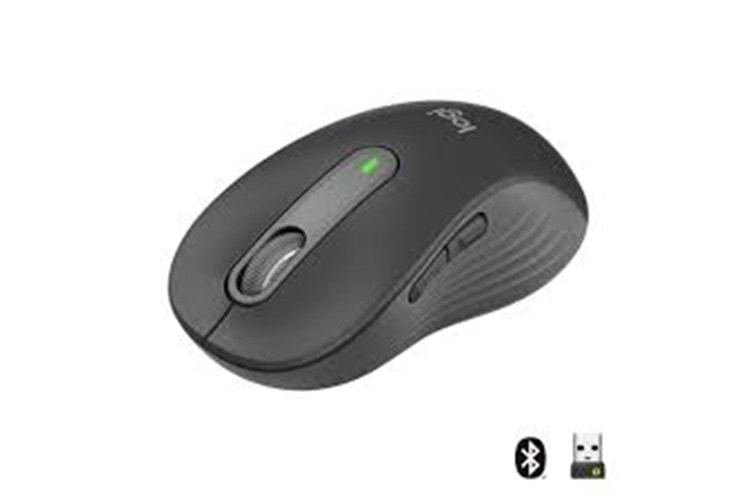 Logitech 910-006236 M650 L Signature Kablosuz Siyah El Tam Boyutlu Mouse