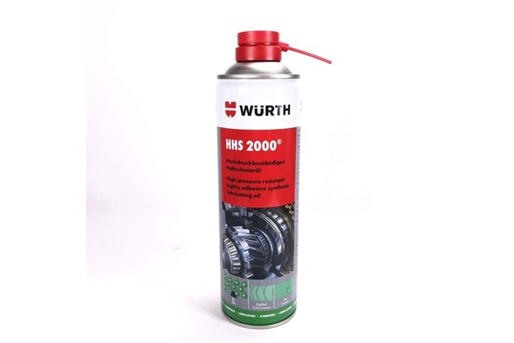 Würth 0893 106 028 500ml HHS 2000 Yüksek Basınca Dayanıklı Yağlama Sprey