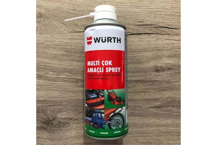 Würth 0893 055 40 400ml Multi Çok Amaçlı Sprey Yağlama Ve Sızma Özellikli