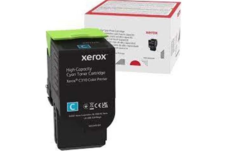 Xerox 006R04369 C310-C315 Yüksek Kapasite Cyan Mavi Toner 5.500 Sayfa