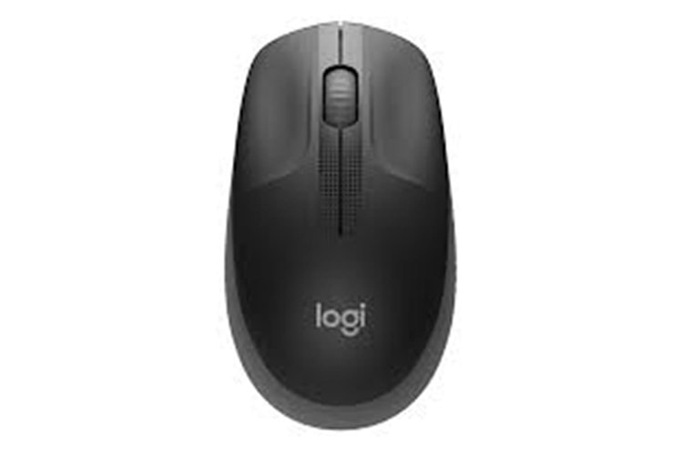 Logitech 910-005906 M190 Kozak Gri Büyük Boy Kablosuz Mouse Optik 1000 Dpı Buton