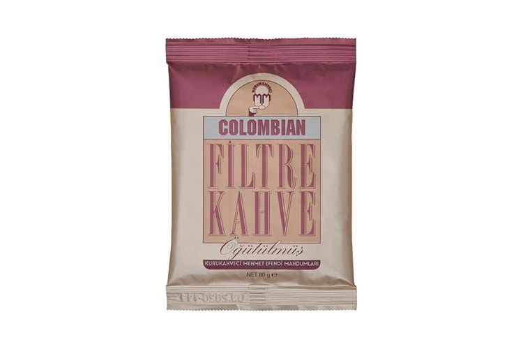 Mehmet Efendi Colombıan Filtre Kahve 80Gr