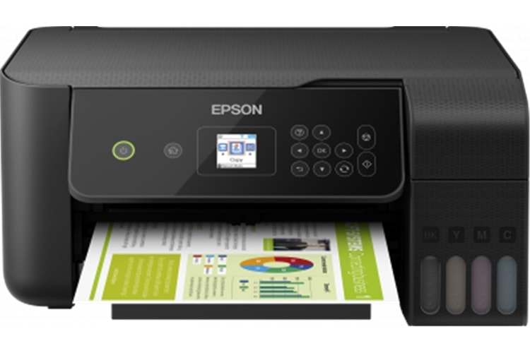 Epson L3260 MEAF Yazıcı-Tarayıcı-Fotokopi Renkli Mürekkep Tanklı Yazıcı WI-FI Ekranlı
