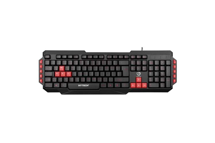 Hytech HYK-46 GAMY Siyah USB Kırmızı Tuşlu Q Gaming Oyuncu Klavyesi