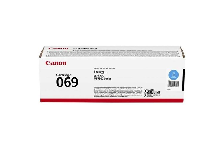 Canon CRG-069 C Cyan Mavi Toner MF754-752-673