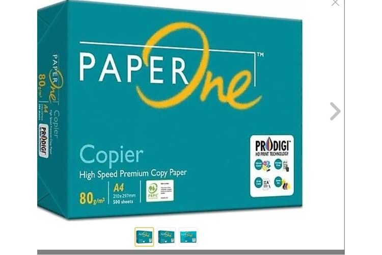 Office Paper A4 Fotokopi Kağıdı 80gr-500 lü 1 koli= 5 paket