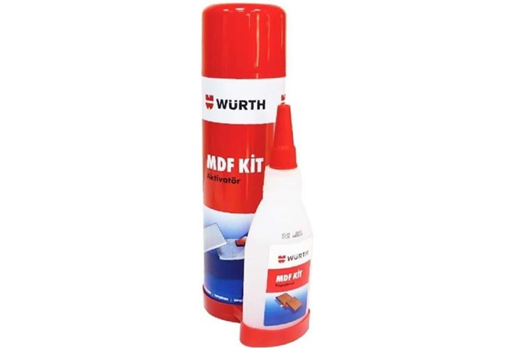 Würth Mdf Kit Aktivatör Hızlı Yapıştırıcı 100 ml+500 ml( 0892100444028 24 )