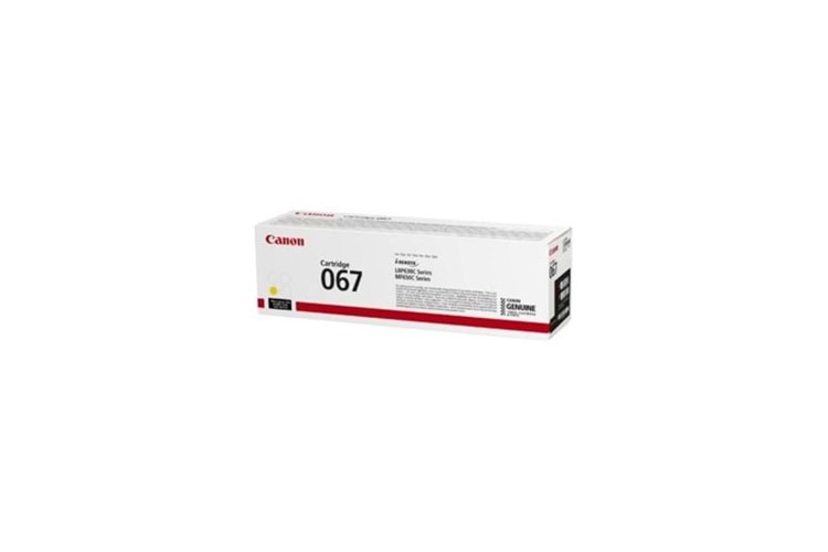 Canon CRG-067 Y Yellow Sarı Toner MF65X