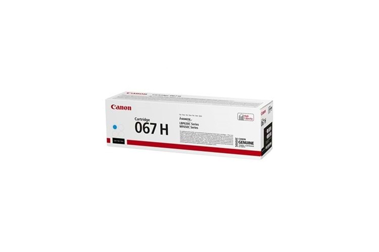Canon CRG-067H C Yüksek Kapasiteli Cyan Mavi Toner MF65X