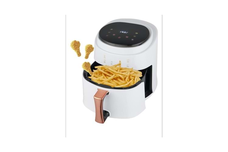 Hiking Haf-507 Airfryer Az Yağlı Fritöz 8 Litre Beyaz